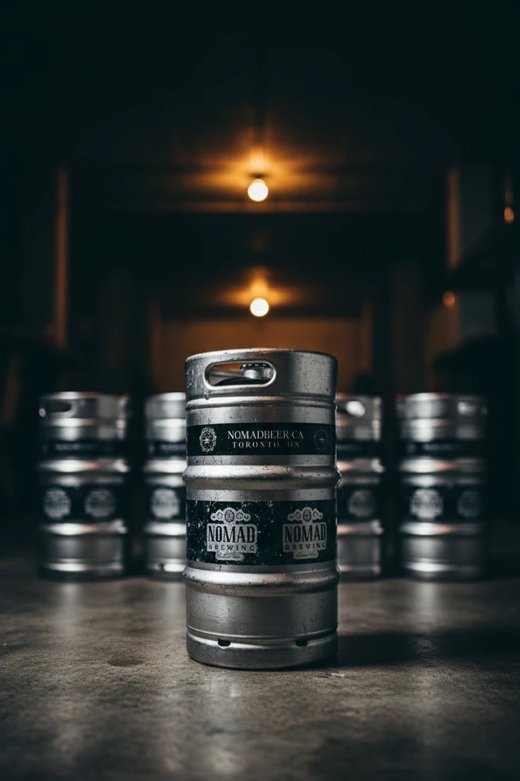 A Nomad Brewing 30L keg